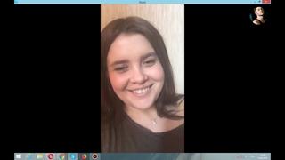 best развёл по скайпу на стриптиз молодую дуру показала пизду и сиськи домашнее порно best