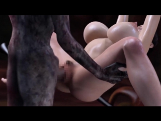 best инопланетянен долбит сисястую жопастую суку во все щели 3d sex секс с монстрам best