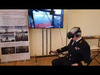 best проект симулятор портального крана витязь vr best