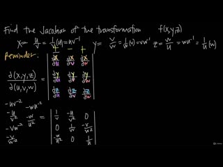 best 26 multiple integrals change of variables 184 jacobian for three variables best