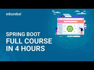 best spring boot full course learn spring boot in 4 hours spring boot tutorial for beginner best