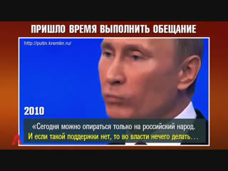 best пришло время выполнить обещания best