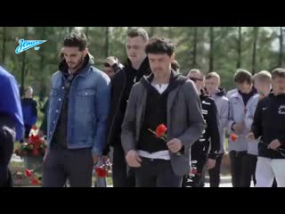 best зенит почтил память жертв войны на пискаревском мемориале 8 05 2019 best