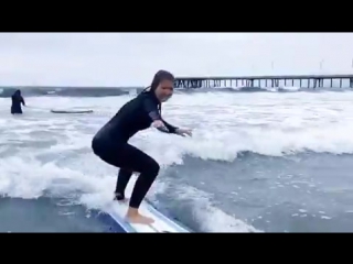 best temple surf русская школа серфинга в лос аджелес калифорния вика первый урок серфинга venice beach california los best
