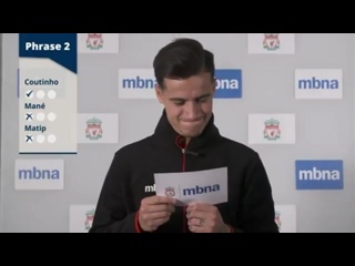 best coutinho mané and matip take on the scouse challenge best