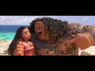 best расширенный отрывок из мультфильма моана moana с песней youre welcome best
