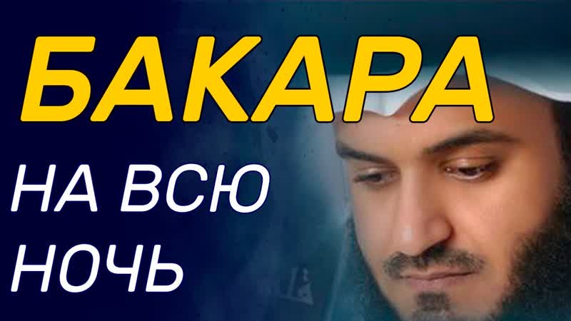 best сура аль бакара на всю ночь очень красивое приятное чтение корана best