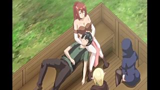best isekai harem monogatari episode 4 hentai neko milf big tits oral sex fantasy elf volf girl best