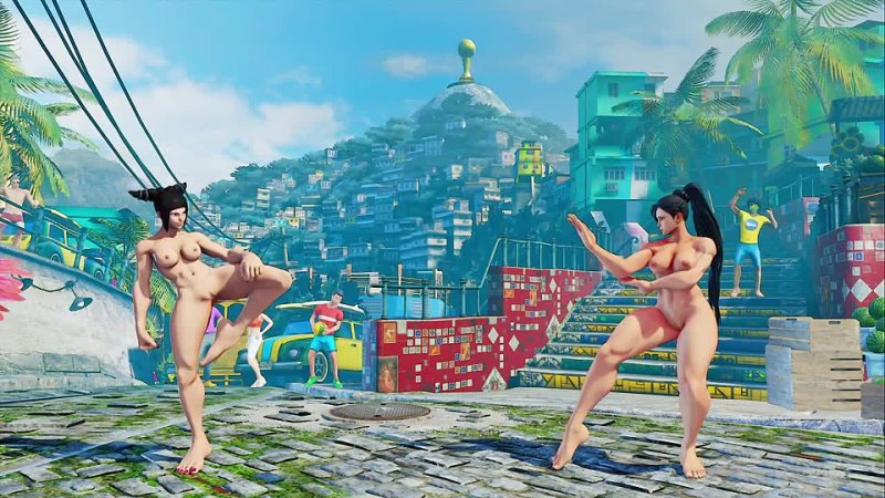best street fighter v juri vs chun li nude mod best