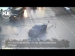 best серьезное дтп произошло на нахимовском проспекте одна из машин улетела волчком best