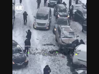 best из за снегопада в москве произошло несколько крупных аварий best
