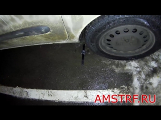 best часы amst 3003 тест на прочность в снегу и под машиной best
