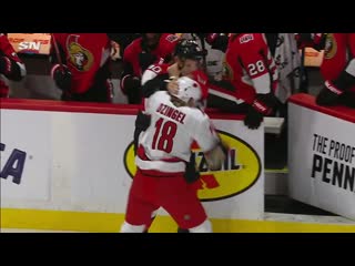 best dzingel chucks knuckles with namestnikov after some chippiness best