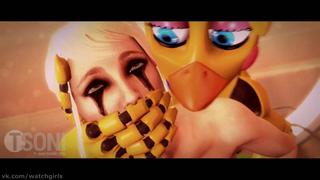best rule34 five nights at freddys fnaf chica chica has some fun at the beach sfm 3d porn sound 1min best