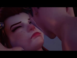 best 3d porn brigitte puts tracer in the machine overwatch sex futa futanari best