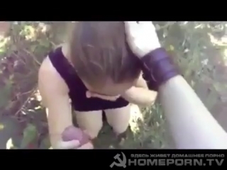 best молодые катька сосет за гаражами best