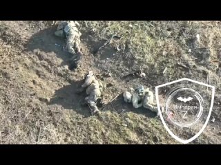best удар fpv дроном по группе всушников которые пытались вытянуть своего там же на позициях остались и некоторые best