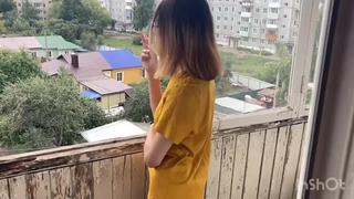 best после вписки утром трахнул подругу на балконе русское с разговорами минет однокласница best