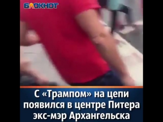 best странный политический перфоманс устроил в центре санкт петербурга бывший мэр архангельска александр донской best