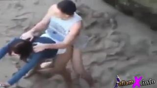 best sex arab algeria girl gets fucked in the desert best
