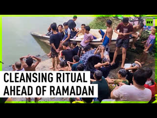 best indonesians take part in cleansing ritual ahead of ramadan in tangerang best