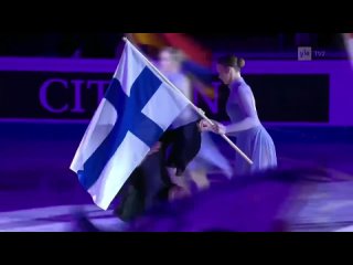 best трансгендер минна мария антикайнен на церемонии открытия чемпионата европы по фигурному катанию 2023 в финском best
