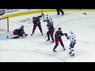 best nhl highlights lightning vs blue jackets game 4 april 16 2019 best