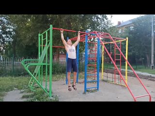 best базовая тренироа на дворовой площадке на красном камне best