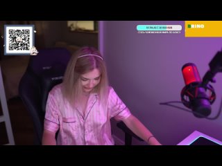 best похотливая стримерша аринян показывает белые чулочки твои блогерши best
