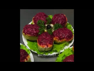 best очень необычная подача селедка под шубои best
