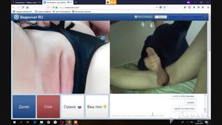 best развратная шлюшка мастурбирует в видеочате omegle рулетка вирт скайп best