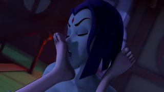best gwen and raven in some crossover action futa x fem futa x futa best