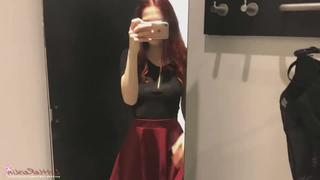 best милашка разделась после школы в примерочной best