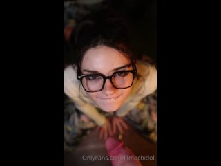 best тик ток нимфоманка lilmochidoll порно тик ток минет шалава сосет член хуй сперма на лицо кончил на блядь шкура best