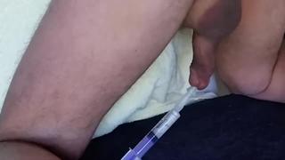 best дойка простаты вакуумом и катетром prostate milking with syringe vacuum plug best