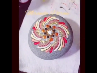 best красивая мандала на камне best