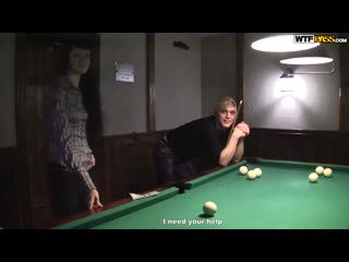 best хотела научиться играть в бильярд а попробовала секс втроём на столе best