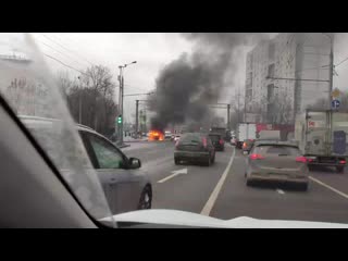 best в столичном районе новогиреево произошло чп на дороге загорелась грузовая газель best