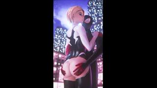 best gwen stacy slap on the ass big ass stockings 3d sex porno hentai marvel spider man best