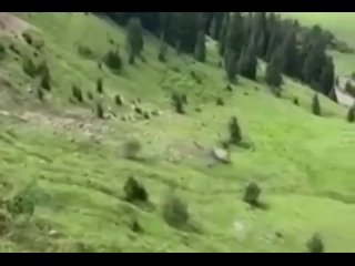best в грузии автомобиль сорвался на перевале и скатился вниз многократно переворачиваясь best