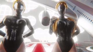best hentai ballerina atomic heart robot twins porn girl sex parody r34 best