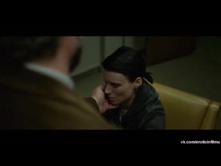 best девушка с татуироой дракона the girl with the dragon tattoo 2011 руни мара и йорик ван вагенинген минет best