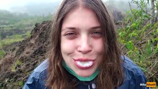 best mihanika69 pornhub i jerking off my guide in the mountains public pov pulsating cum mouth 2020 russian public 1080p best