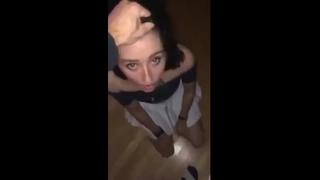 best бьет девушку по лицу и заставляет сосать член best
