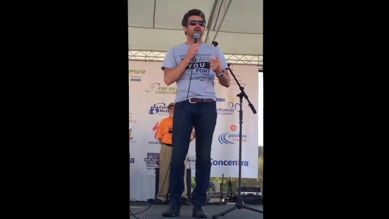 best patrick mary and alicia dempsey speeches during closing ceremony of dempsey challenge best
