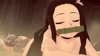best nezuko getting fucked demon незуко клинок рассекающий демонов animation anime porno 18 аниме анимация хентай sex best