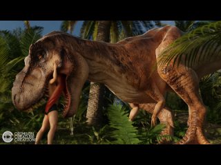 best jurassic encounter t rex vore animation crimsoncreaturecreations best