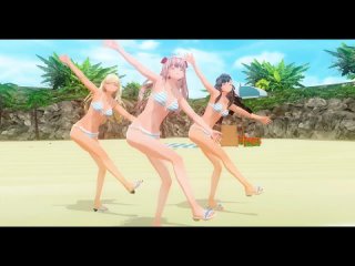 best com3d2 sunシャイン夏 ビキニ３人バージョンslender trio best
