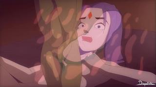 best 3d monster tt raven and beast boy 60fps ai 1080p teen titans hentai rule 34 video porn game best