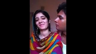 best uas super hot paki gf smooch n kiss boob press by bf best